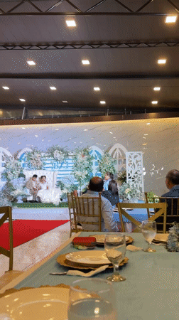 Wedding reception celebrated in Tacurong City, Philippines
