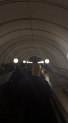 Moscow Metro Journey Documented Through Multiple Transit Points
