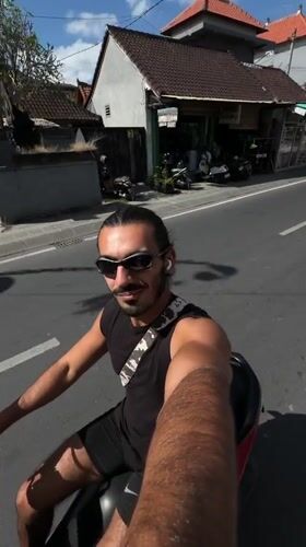Scooter ride leads to a rustic North Kuta bakery stop