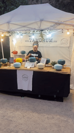 Evening market and race event overlap in Tarragona