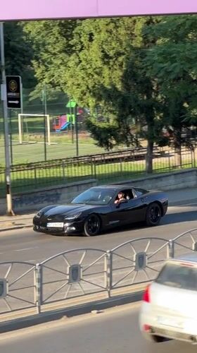 Performance car meetup rolls through Veliko Tarnovo on a June afternoon