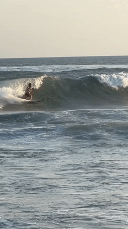 Beach Life Documented Throughout Day in North Kuta Indonesia