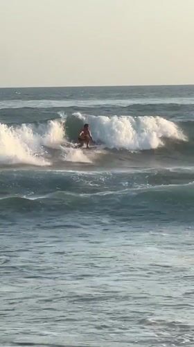 Beach Life Documented Throughout Day in North Kuta Indonesia