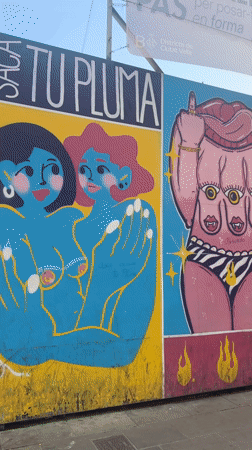 Barcelona street life documented in six urban scenes