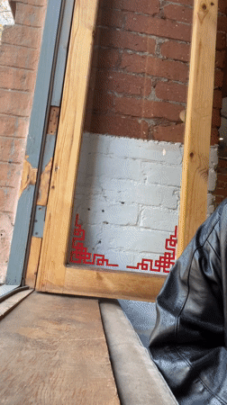 Woman dines at Chinese restaurant in Tbilisi