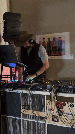 Cowboy Hat DJ Performs at Montenegro Cafe Evening Set