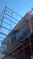 Mixed scenes: construction work, beach visits recorded midday