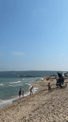 Afternoon scenes documented across Varna's beaches and streets