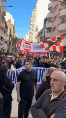 Protest march with medical workers held in Buenos Aires