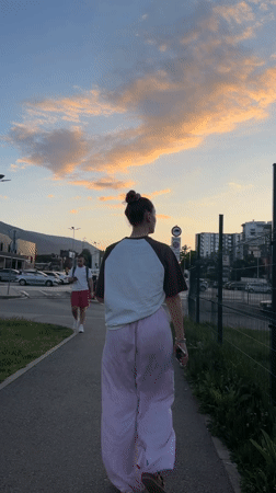 Evening observations captured across Sofia during sunset hours