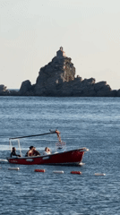 Daily life scenes captured in Petrovac centar, Montenegro