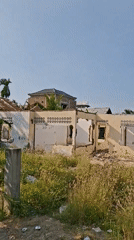 Witness documents abandoned structures, overgrown lots in Lhokseumawe, Indonesia