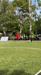 Youth Soccer Match Documented in Kuta Selatan, Indonesia