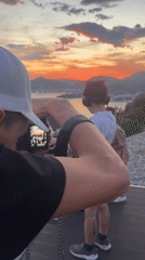 Child DJ performs sunset set in Montenegro backyard