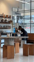 Woman with spray bottle spotted in Tel Aviv store