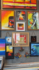 Art gallery showcases Sri Lankan-themed paintings in Ahangama