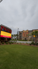 Pirates Voyage theater documented in evening video footage