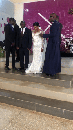 Wedding ceremony held on Rukuba Road Nigeria Saturday morning