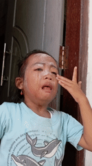 Daily life moments captured in Baron, Indonesia morning hours