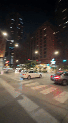 Chicago nighttime street activity and casino interior documented early morning