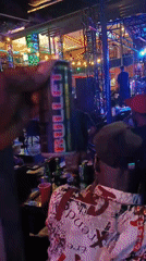 Evening entertainment scene captured at Onitsha outdoor venue