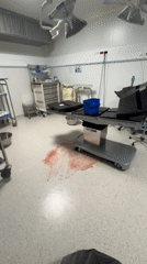 Hospital surveillance captures routine medical operations in Tourcoing