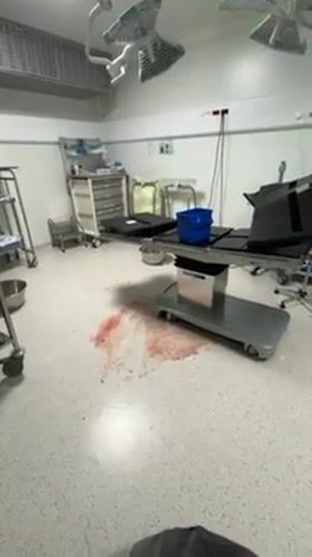 Hospital surveillance captures routine medical operations in Tourcoing