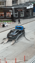Ordinary afternoon moments documented across Perm, Russia shopping districts