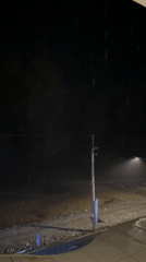 Heavy rain storm hits Tambon Choeng Thale Thailand