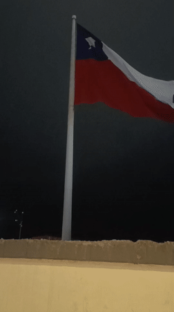 Nighttime documentation of Arica, Chile cityscape and street scenes