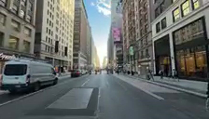 Pro-Palestinian demonstration marches through New York City streets