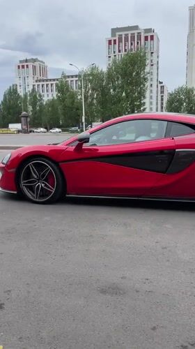 Morning scenes across Astana feature children, luxury car, nature