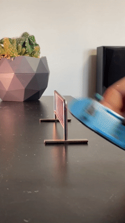 Home fingerboarding session with pets and music in Yekaterinburg