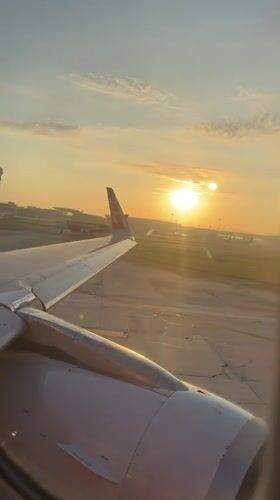 Killing time at KLIA with Starbucks and a sunrise flight