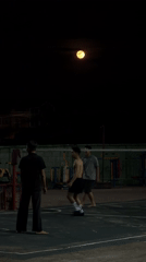 Evening sports activities observed at Chang Phueak community courts