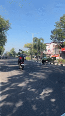 Ordinary morning traffic across three Sidoarjo neighborhoods