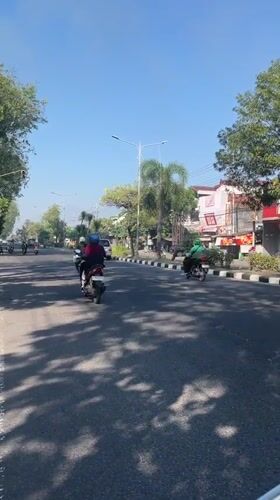 Ordinary morning traffic across three Sidoarjo neighborhoods