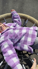Woman enjoys morning outing in Russian park areas
