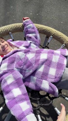 Woman enjoys morning outing in Russian park areas