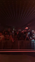 Concert draws large crowd to indoor Paris venue