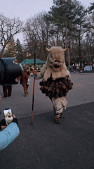 Traditional Kukeri festival celebrates in Yambol with masks and bells