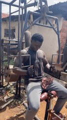 Outdoor fitness session captured in Akwanga, Nigeria