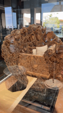 Early morning hotel lobby exploration in Nusa Dua captures sculptures