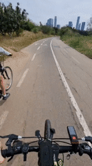 Cycling and casual moments captured in Tel Aviv daytime