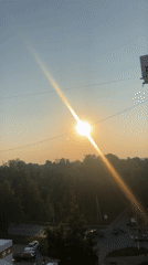 Birds over Chaikovsky, plus a traffic accident nearby