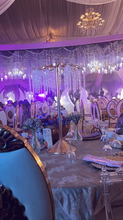 Nanbam and Jeremiah's wedding reception in Bukuru, Nigeria