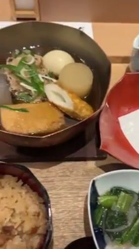Traditional oden meal documented in Tokyo's Minato district