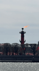 Saint Petersburg landmarks documented during Victory Day morning observations