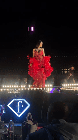 Beauty pageant runway competition held in Kemer, Turkey