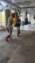 Martial arts training session observed at Perm gym